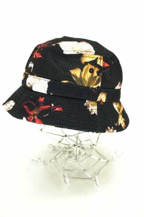STUSSY （ステューシー） ボタニカル柄バケットハット メンズ 帽子