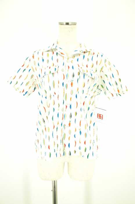 BEAMS BOY （ビームスボーイ） 総柄半袖オープンカラーシャツ レディース トップス