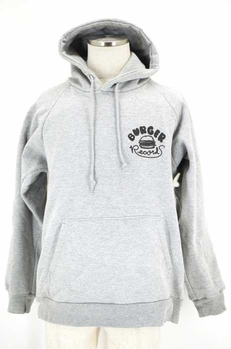 BURGER RECORDS × CAMBER (バーガー レコーズ × キャンバー) BURGER Wappen Sweat Pullover Parka メンズ トップス