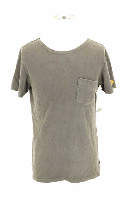 REMI RELIEF （レミレリーフ） ムラ染めダメージ加工ポケットTシャツ メンズ トップス