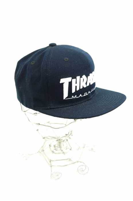 THRASHER （スラッシャー） 刺繍 レオパード  スナップバック メンズ 帽子