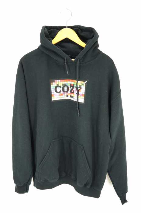 TEAM COZY（チームコージー） ロゴプリントプルオーバーパーカー メンズ トップス