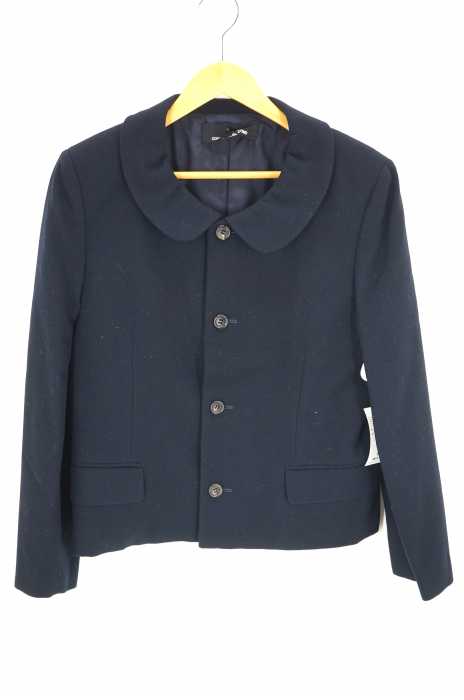 tricot COMME des GARCONS （トリココムデギャルソン） AD1991 丸襟ウールテーラードジャケット レディース アウター