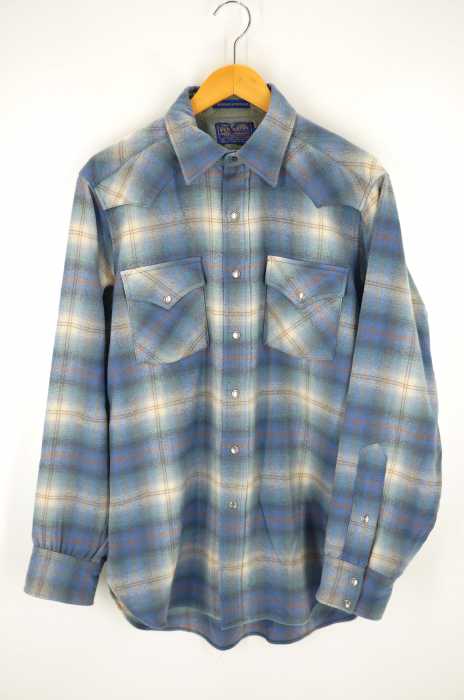 PENDLETON(ペンドルトン) 70~80年代 ビンテージ スナップボタンネルシャツ メンズ トップス