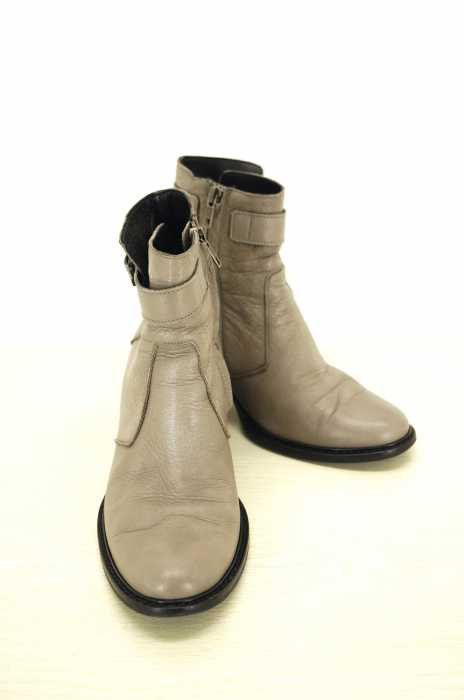 HELMUT LANG (ヘルムートラング) サイドジップヒールブーツ レディース シューズ