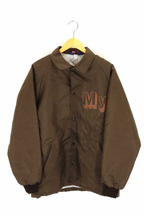 ASW JACKETS（エーエスダブリュージャケット） MY プリント 中綿 コーチ メンズ アウター