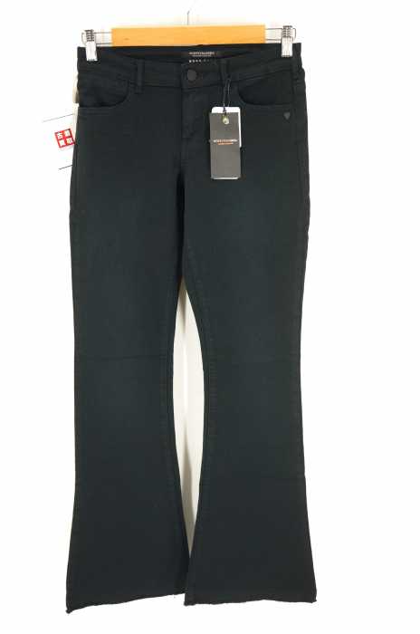 SCOTCH&SODA(スコッチアンドソーダ) JONI ブラックストレッチベルボトム メンズ パンツ