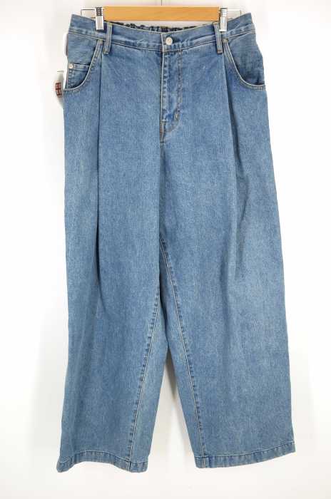 NEON SIGN （ネオンサイン） WIDE DENIM SLACKS USED メンズ パンツ