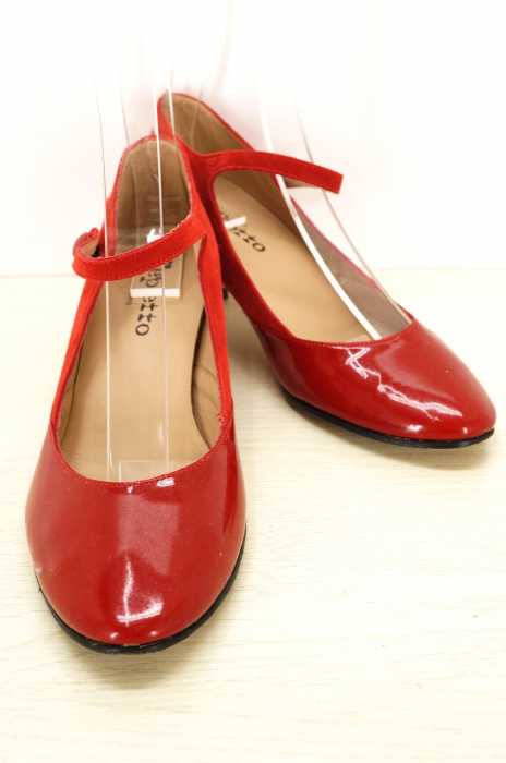 repetto(レペット) エナメル切替レザーパンプス レディース シューズ