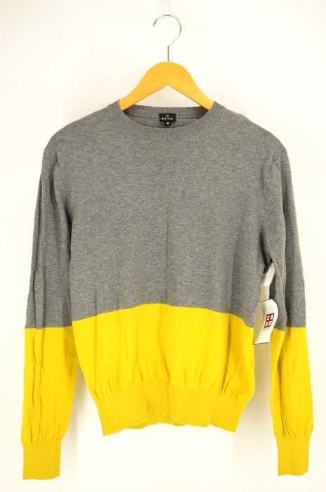PS Paul Smith （ピーエスポールスミス） 14SS バイカラーニット メンズ トップス