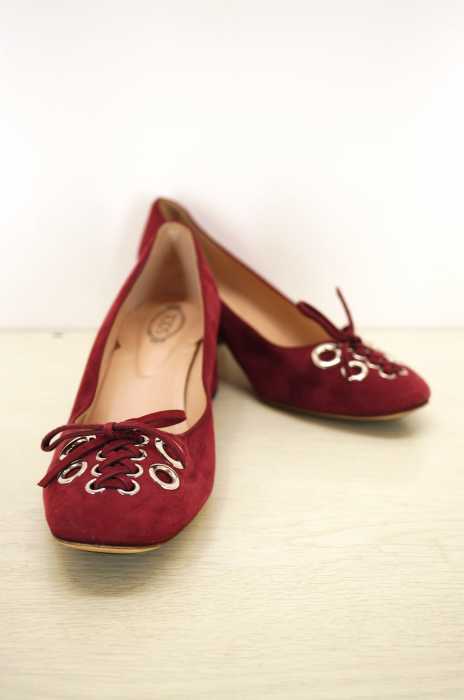 TOD'S（トッズ） リボンパンプス レディース シューズ