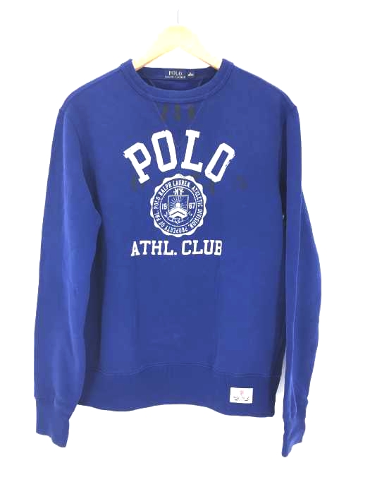 POLO RALPH LAUREN(ポロラルフローレン) ガゼット付き プリントスウェット メンズ トップス