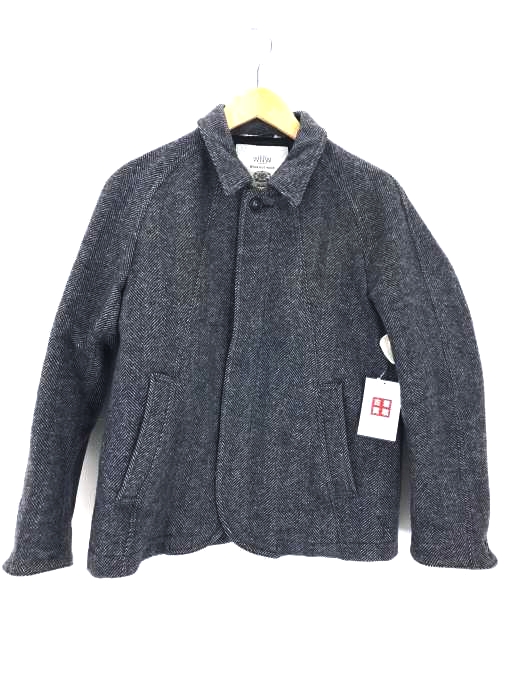 WORK NOT WORK URBAN RESARCH（ワークノットワークアーバンリサーチ） ウール比翼ショートジャケット メンズ アウター
