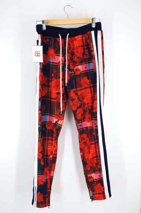 24karats（24カラッツ） Flower Check Track Pants メンズ パンツ