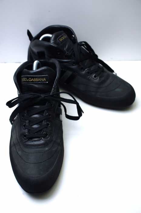 DOLCE&GABBANA （ドルチェアンドガッバーナ） ライン　レザースニーカー メンズ シューズ