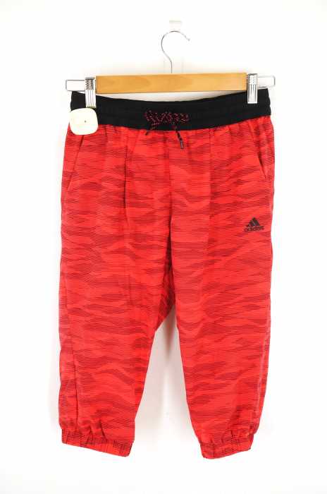 adidas （アディダス） トレーニング カモ柄ストレートルックカプリ レディース パンツ