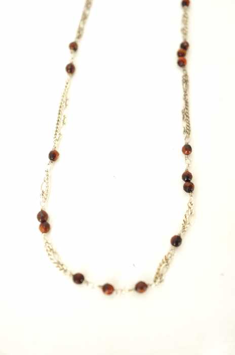 GARNI （ガルニ） 925×ビーズネックレス メンズ アクセサリー