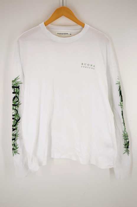 VANQUISH（ヴァンキッシュ） Bamboo Embroidery クルーネックロンT メンズ トップス
