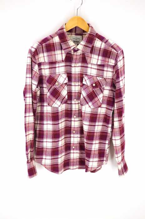 Levi's （リーバイス） チェックネルシャツ メンズ トップス