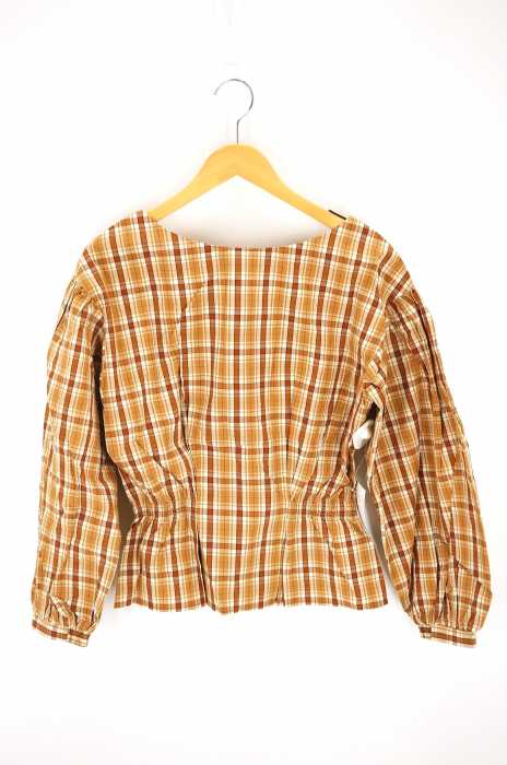 MOUSSY（マウジー） WAIST GATHER 2WAY BLOUSE レディース トップス