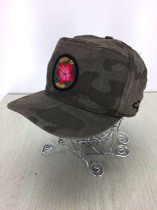 THE AMPAL CREATIVE(ザアンパルクリエイティブ) カモ柄キャンプキャップ メンズ 帽子