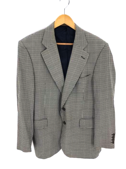 AQUASCUTUM(アクアスキュータム) 総柄2Bテーラードジャケット メンズ アウター