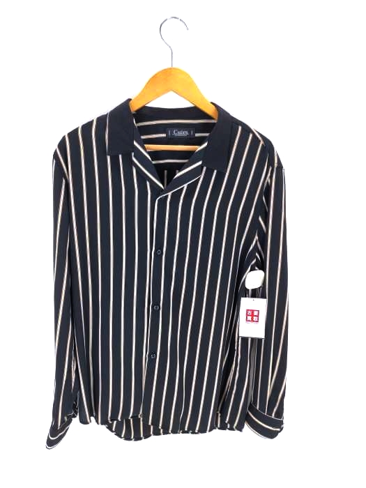 Cuirs（キュイー） ストライプ柄長袖シャツ メンズ トップス