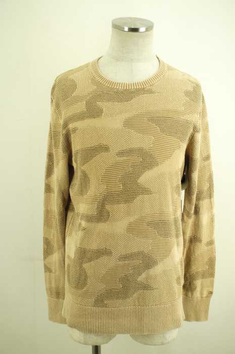 TOMMY HILFIGER (トミーヒルフィガー) クレイジーワッフルニットトップス メンズ トップス