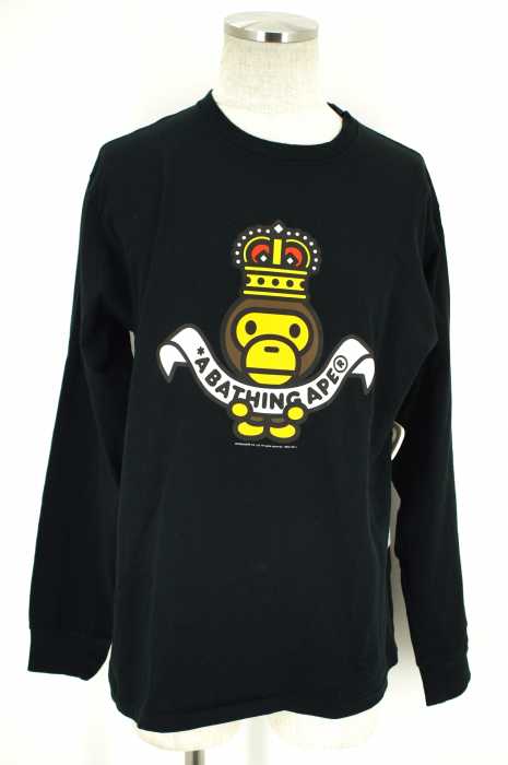 A BATHING APE （アベイシングエイプ） ベイビーマイロプリントTシャツ メンズ トップス