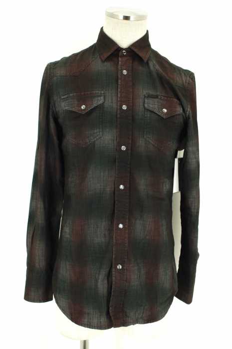 DIESEL （ディーゼル） シャドーチェックシャツ メンズ トップス