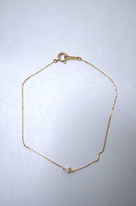 ete （エテ） K18　チェーンブレスレット レディース アクセサリー
