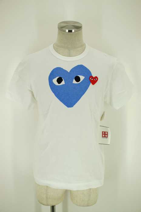 PLAY COMME des GARCONS (プレイコムデギャルソン) AD2013 刺繍プリントTシャツ メンズ トップス