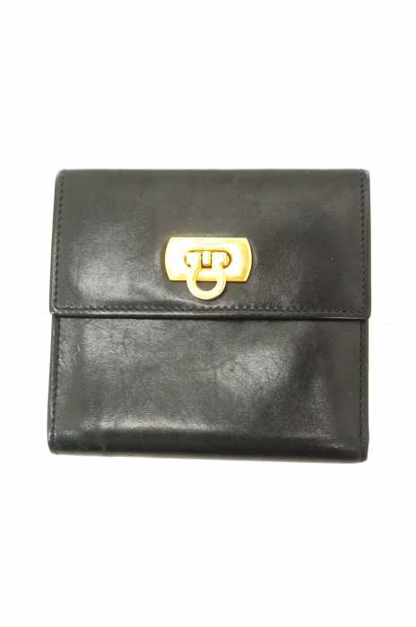 Salvatore Ferragamo (サルヴァトーレフェラガモ) レザー 三つ折り財布 レディース 財布・ケース