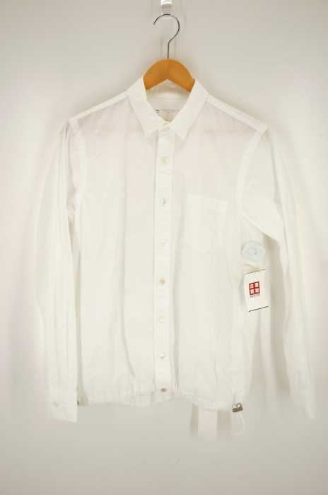 Sacai（サカイ） DRAWSTRING SHIRTS  裾ドローコードタ イ プライタークロスシャツ メンズ トップス