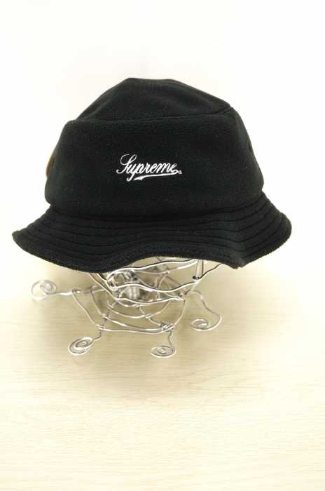 Supreme (シュプリーム) 17AW Fleece Crusher Hat ポーラーテックフリースクラッシャーハット メンズ 帽子