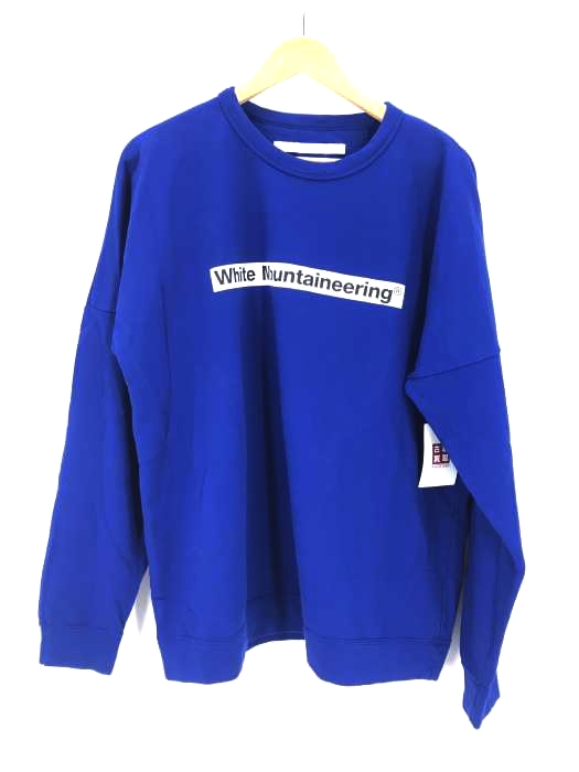 WHITE MOUNTAINEERING（ホワイトマウンテニアリング） DROP SHOULDER LOGO SWEATSHIRT メンズ トップス