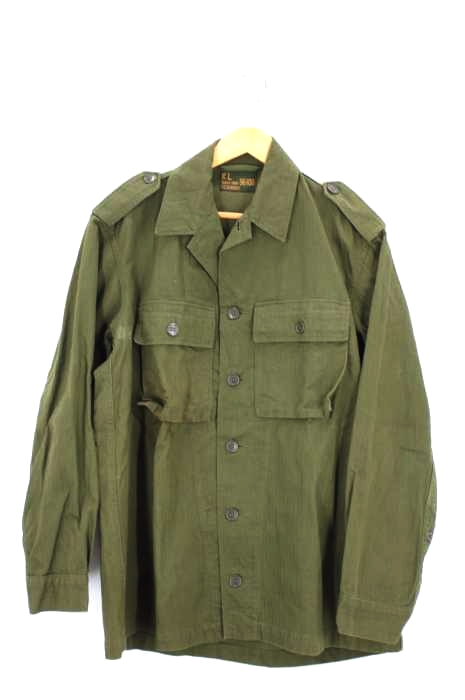 USED古着（ユーズドフルギ） エポレット付き CPOシャツ メンズ トップス