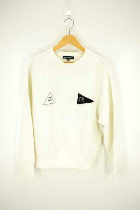 Gosha Rubchinskiy（ゴーシャラブチンスキー） Velcro Patch Crew Sweat メンズ トップス