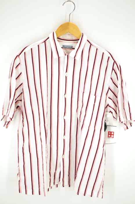 COMME des GARCONS HOMME（コムデギャルソンオム） ストライプ半袖シャツ メンズ トップス