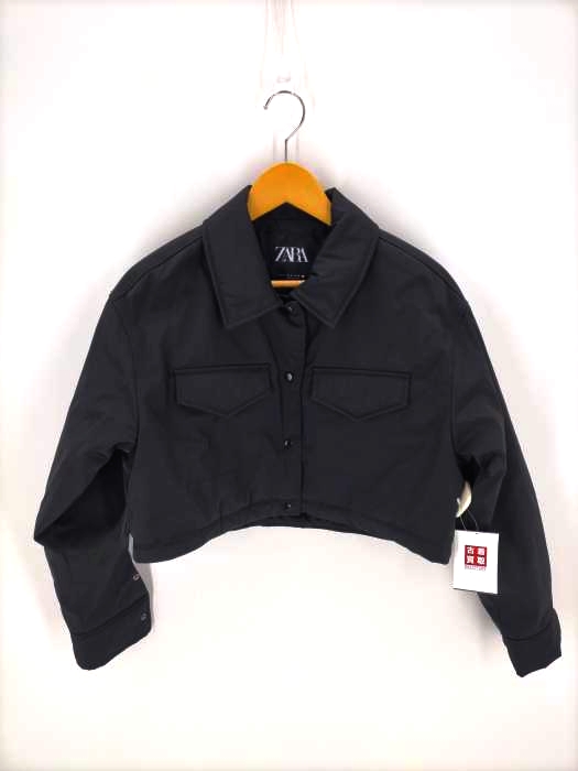 ZARA（ザラ） ナイロンショートブルゾン レディース アウター