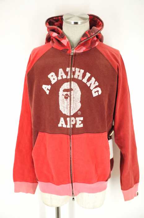 A BATHING APE （アベイシングエイプ） ジップアップパーカー メンズ トップス