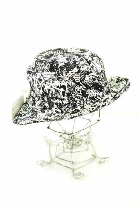 STUSSY （ステューシー） 総柄バケットハット メンズ 帽子