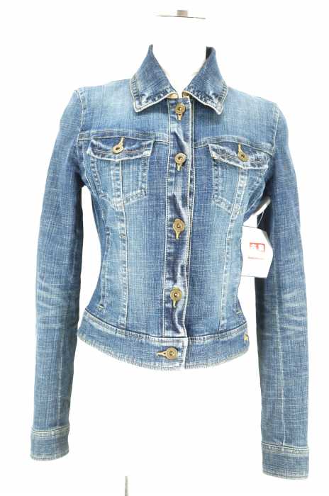 BURBERRY BLUE LABEL (バーバリーブルーレーベル) インディゴデニムジャケット レディース アウター
