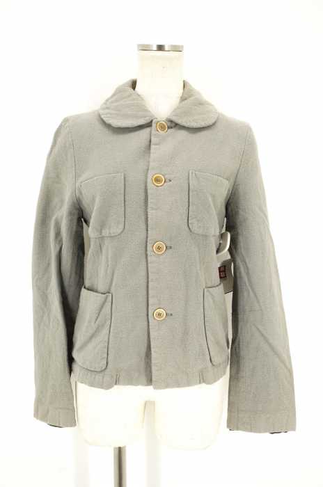 COMME des GARCONS COMME des GARCONS （コムデギャルソンコムデギャルソン） 4Bラウンドカラーピリングジャケット レディース アウター