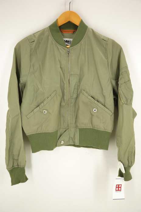 MM6 Maison Margiela (エムエムシックス メゾンマルジェラ) Full Zip Bomber Jacket MA-1 レディース アウター