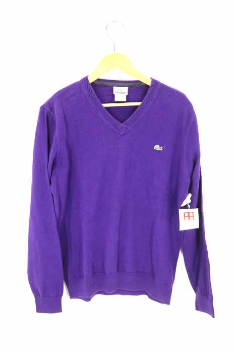 LACOSTE （ラコステ） ワンポイントコットンニット メンズ トップス
