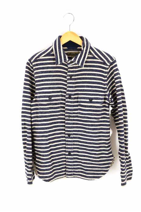 NIGEL CABOURN （ナイジェルケーボン ） ウォッシャブルウール　ソリッド　C.P.Oシャツ メンズ アウター