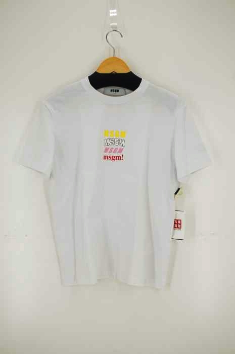 MSGM（エムエスジーエム） Logo Ladies T-Shirt レディース トップス