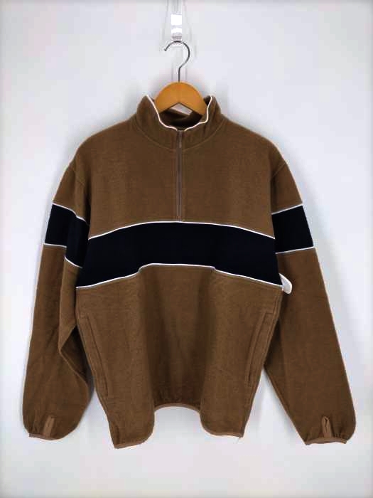 tone（トーン） HALF ZIP WOOL SWEAT メンズ トップス