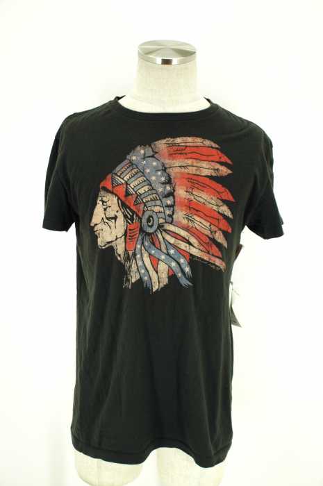 DENIM & SUPPLY RALPH LAUREN （デニム&サプライ ラルフローレン） フロントデザインTシャツ メンズ トップス